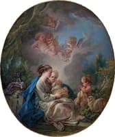 Virgin and Child with the Young Saint John the Baptist and Angels