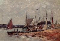 Trouville, the Port