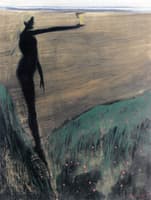 Nude Woman Holding a Cup