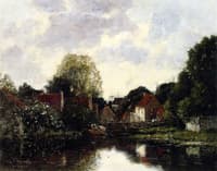 Canel near Dordrecht