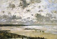 The Beach, Cloudy Sky