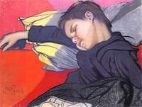 Sleeping Mietek