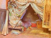 Inside the artist's studio in Paris