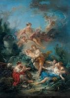 Hôtel Bergeret de Frouville - Mercury Confiding the Infant Bacchus to the Nymphs of Nysa