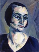 Expressionist Portrait of a Woman