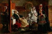 Scene from Molière's 'Le Malade Imaginaire'