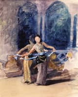 Village Dancing Girls at Garoet in the Preanger Regency, Java