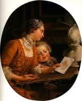 Geneviève Lory and her Son Jean-Noël