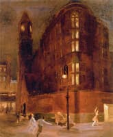 Jefferson Market Jail, Night