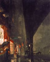 Wet Night on the Bowery