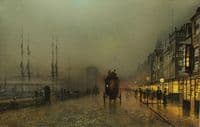 Saturday Night, On The Clyde At Glasgow