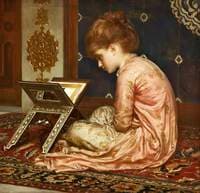 At a Reading Desk