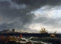 A stormy Sea