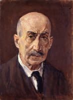 Self-Portrait in a Suit, Full Face Bust