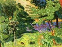 Garden at Vernon; Landscape by the Seine