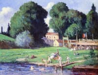 Arcy, Swimming