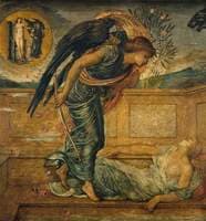 Cupid Finding Psyche Asleep By a Fountain