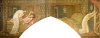 Psyche, Holding the Lamp, Gazing at Cupid