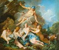 Derbais' Appartment - Mercury Confiding the Infant Bacchus to the Nymphs of Nysa