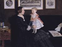 Mrs. James Wyatt, Jr. and her Duaghter Sarah
