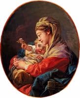 Virgin and Child with a Rose