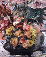 Flowers in a Bronze Bucket