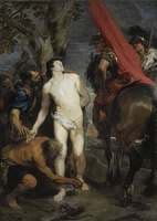Saint Sebastian Bound for Martydom