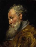 A Study of a Head (Saint Ambrose)