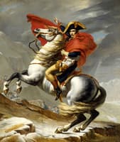 Napoleon Crossing the Alps (Versailles 1)