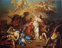 Diana and Apollo Piercing Niobe’s Children with their Arrows