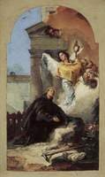 Saint Paschal Baylon's Vision of the Eucharist