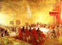 George IV at the Provost's Banquet in the Parliament House, Edinburgh
