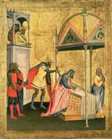 Saint Matthew with Scenes from His Life (Detail)