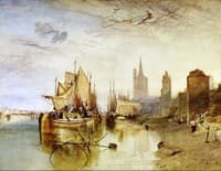 Cologne - The Arrival of a Packet-Boat, Evening