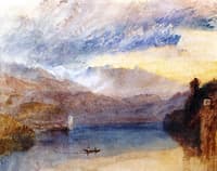 The Sarner See, Evening