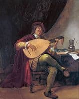 Self Portrait as a Lutenist
