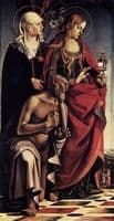 Saint Augustine Alterpiece (left wing)