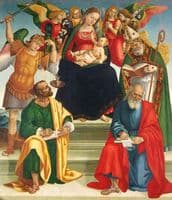 Madonna and Child with Saints and Angels