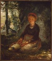 Shepherdess Seated in the Shade