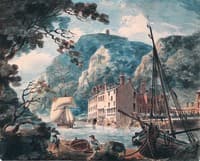 The Avon Gorge at Bristol, with the Old Hot Wells House