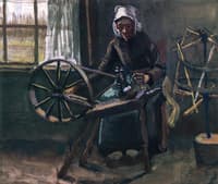 Woman at the Spinning Wheel