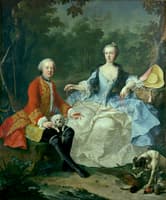 Count Giacomo Durazzo with His Wife Ernestine Aloisia Ungnad von Weissenwolff