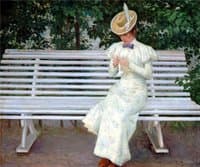 Lady on a Bench