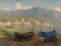 Harbour scene from Rapallo
