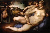 Venus and Cupid