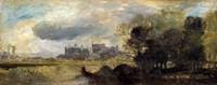 Windsor Castle from the Meadows