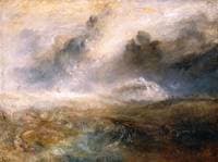 Rough Sea with Wreckage