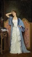Young Woman by the Screen