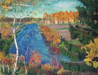 Autumn on the Tosna River