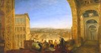 Rome, from the Vatican. Raffaelle, Accompanied by La Fornarina, Preparing his Pictures for the Decor